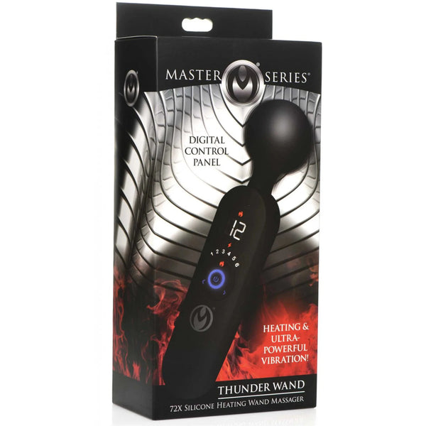 72X Thunder Wand Silicone Heating Wand Massager