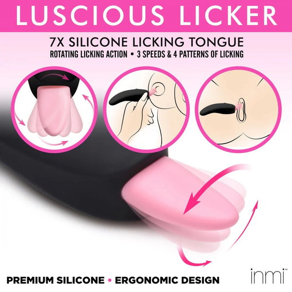 Luscious Licker 7X Rechargeable Silicone Licking Tongue