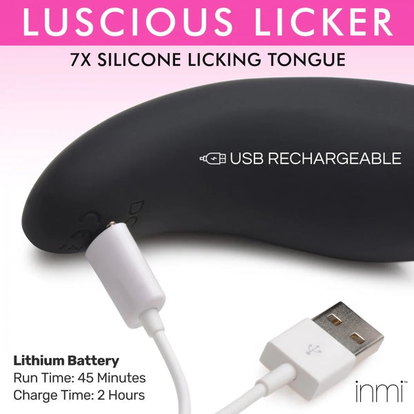 Luscious Licker 7X Rechargeable Silicone Licking Tongue