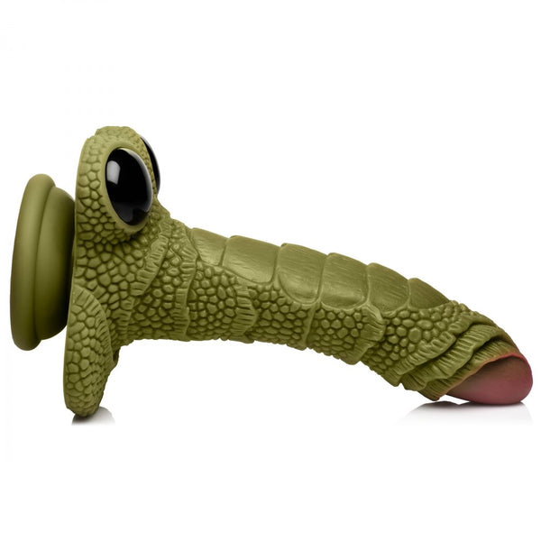 Creature Cocks Swamp Monster Green Scaly Silicone Dildo - Extreme Toyz Singapore - https://extremetoyz.com.sg - Sex Toys and Lingerie Online Store - Bondage Gear / Vibrators / Electrosex Toys / Wireless Remote Control Vibes / Sexy Lingerie and Role Play / BDSM / Dungeon Furnitures / Dildos and Strap Ons  / Anal and Prostate Massagers / Anal Douche and Cleaning Aide / Delay Sprays and Gels / Lubricants and more...