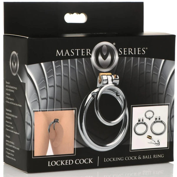 Locking Cock and Ball Ring