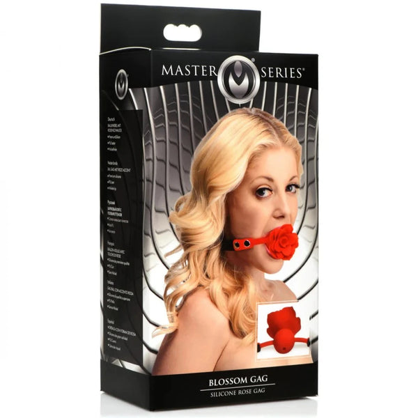 Blossom Silicone Breathable Rose Gag