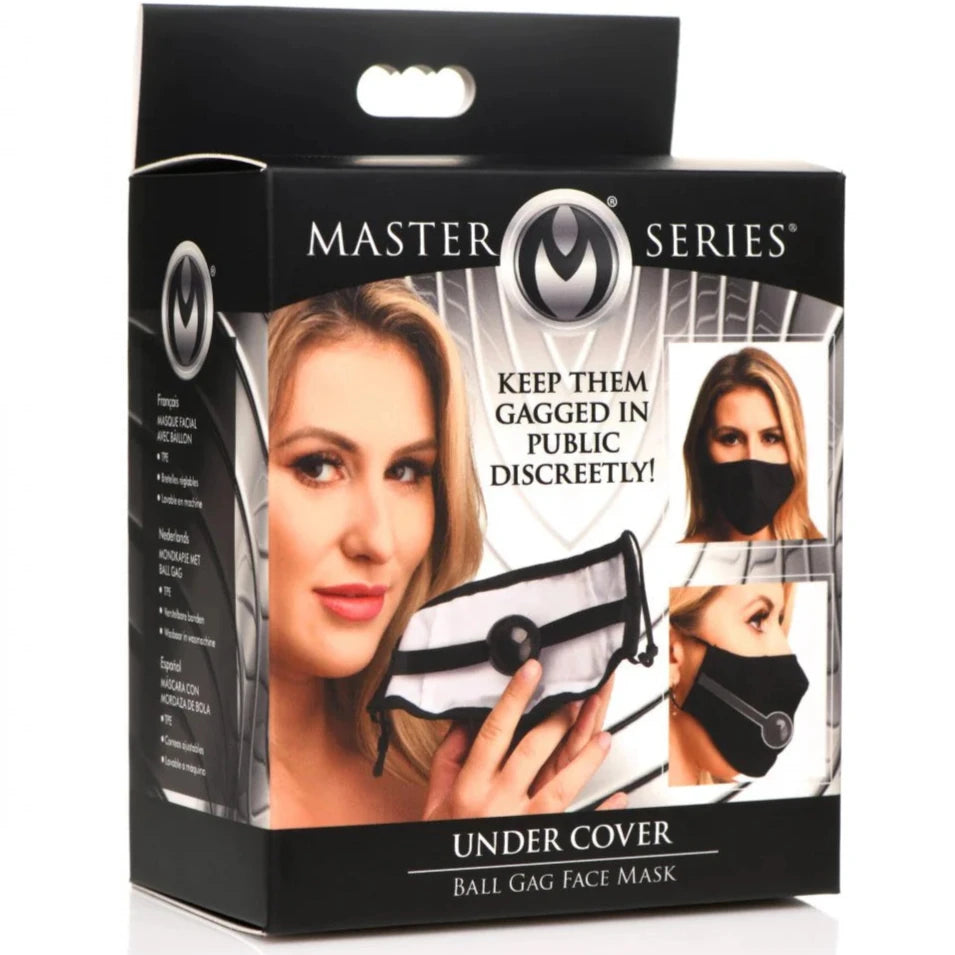 Under Cover Ball Gag Face Mask