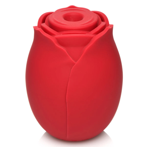 Mystic Rose Rechargeable Sucking & Vibrating Silicone Rose