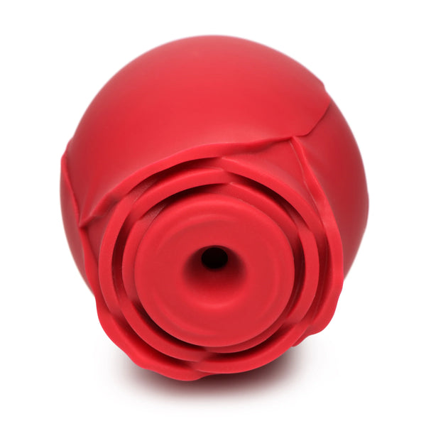 Mystic Rose Rechargeable Sucking & Vibrating Silicone Rose