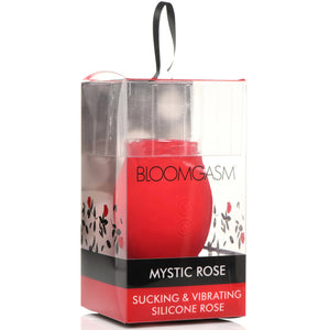 Mystic Rose Rechargeable Sucking & Vibrating Silicone Rose