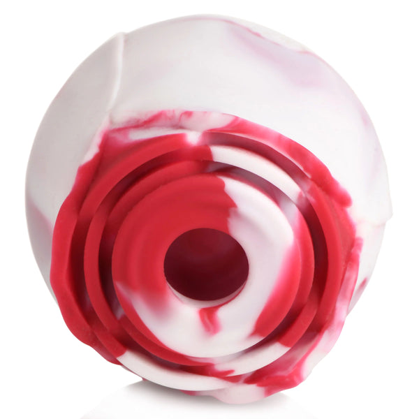 The Rose Lover's Gift Box 10X Rechargeable Clit Suction Rose - Swirl