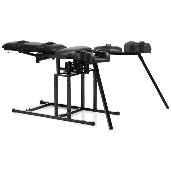 Master Series Leg Spreader Obedience Chair - Extreme Toyz Singapore - https://extremetoyz.com.sg - Sex Toys and Lingerie Online Store - Bondage Gear / Vibrators / Electrosex Toys / Wireless Remote Control Vibes / Sexy Lingerie and Role Play / BDSM / Dungeon Furnitures / Dildos and Strap Ons  / Anal and Prostate Massagers / Anal Douche and Cleaning Aide / Delay Sprays and Gels / Lubricants and more...