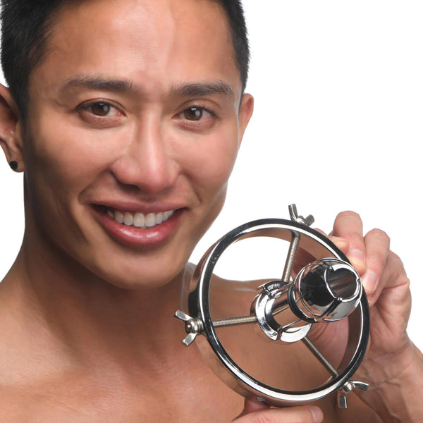 Forced Spread Stainless Steel Anal Explorer