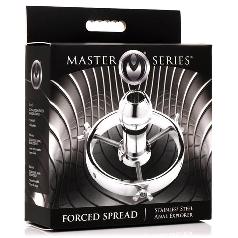 Master Series Forced Spread Stainless Steel Anal Explorer - Extreme Toyz Singapore - https://extremetoyz.com.sg - Sex Toys and Lingerie Online Store - Bondage Gear / Vibrators / Electrosex Toys / Wireless Remote Control Vibes / Sexy Lingerie and Role Play / BDSM / Dungeon Furnitures / Dildos and Strap Ons  / Anal and Prostate Massagers / Anal Douche and Cleaning Aide / Delay Sprays and Gels / Lubricants and more...