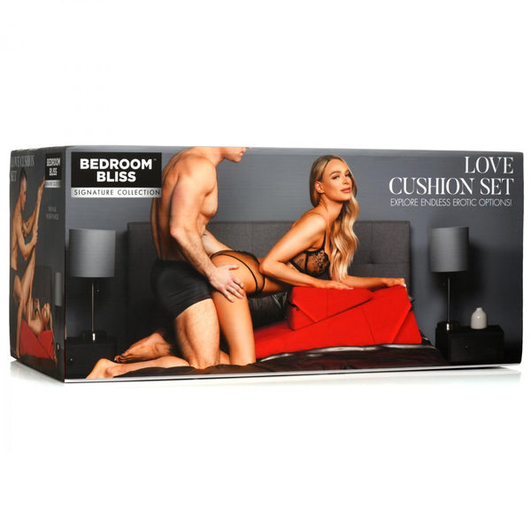 Bedroom Bliss Signature Collection Love Cushion Set - Extreme Toyz Singapore - https://extremetoyz.com.sg - Sex Toys and Lingerie Online Store - Bondage Gear / Vibrators / Electrosex Toys / Wireless Remote Control Vibes / Sexy Lingerie and Role Play / BDSM / Dungeon Furnitures / Dildos and Strap Ons  / Anal and Prostate Massagers / Anal Douche and Cleaning Aide / Delay Sprays and Gels / Lubricants and more...