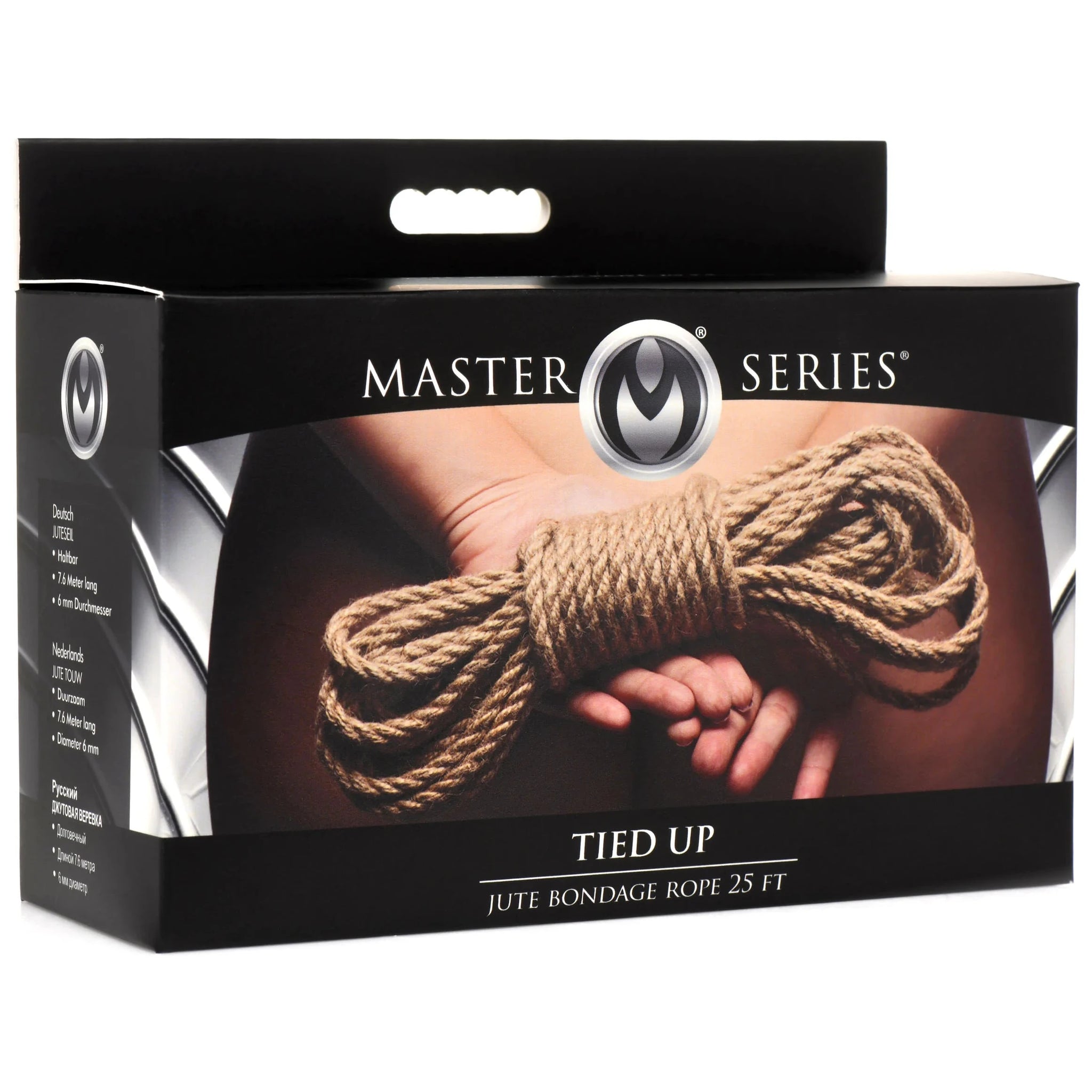 Tied Up Jute Bondage Rope