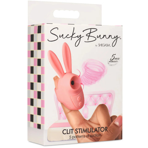 Sucky Bunny Rechargeable Clit Stimulator - Pink