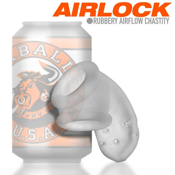 AIRLOCK Air-Lite Vented Chasity - Clear Ice