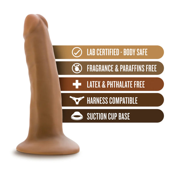 Dr. Skin 5.5" Cock - Mocha