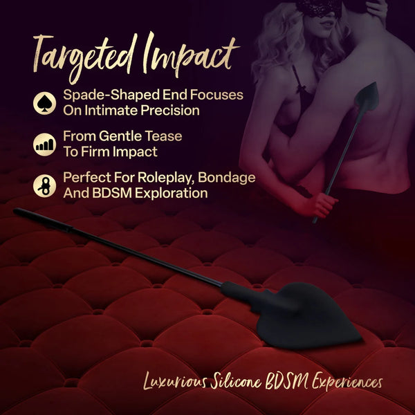 Temptasia Ardor Spade-Shaped Silicone Crop