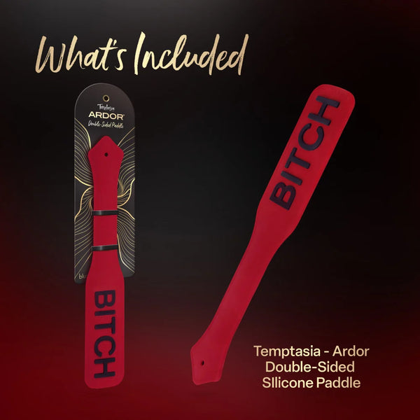 Temptasia Ardor Silicone Dual-Sided Silicone Paddle