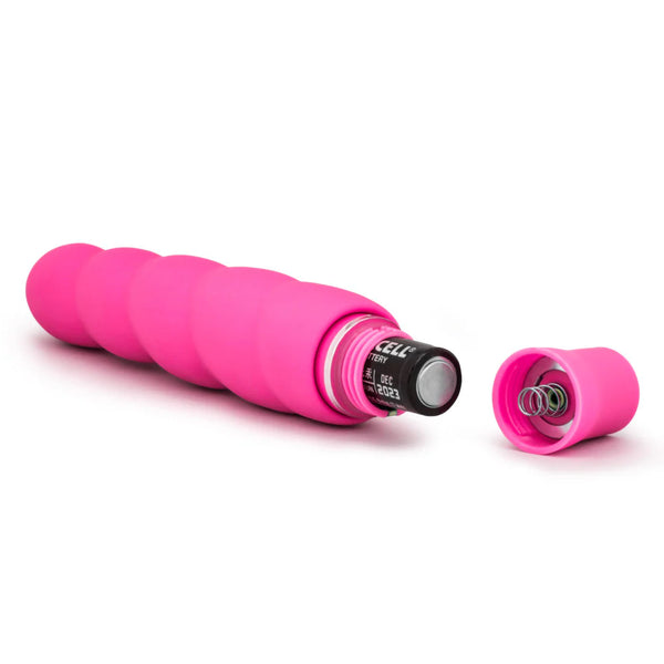 Luxe Anastasia Platinum-Cured Silicone Vibrator - Pink