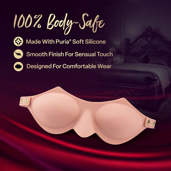 Temptasia Ardor Silicone Blindfold - Pink