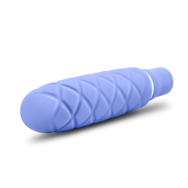 Luxe Cozi Platinum-Cured Silicone Vibrator - Periwinkle