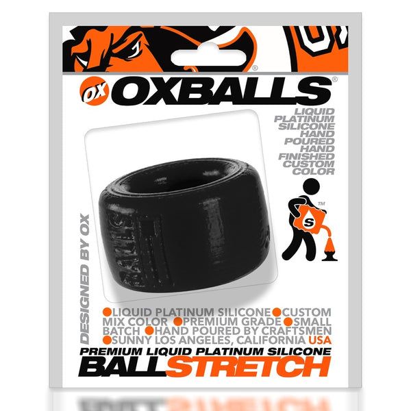 BALLS-T Liquid Platinum Silicone Comfort Ballstretcher - Black