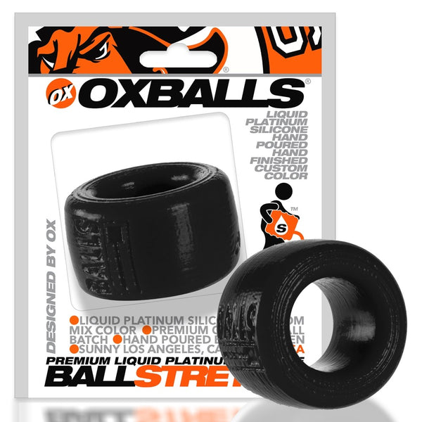 BALLS-T Liquid Platinum Silicone Comfort Ballstretcher - Black