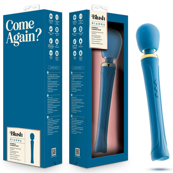 Blush Collection Dianna Rechargeable Personal Full Body Wand Massager