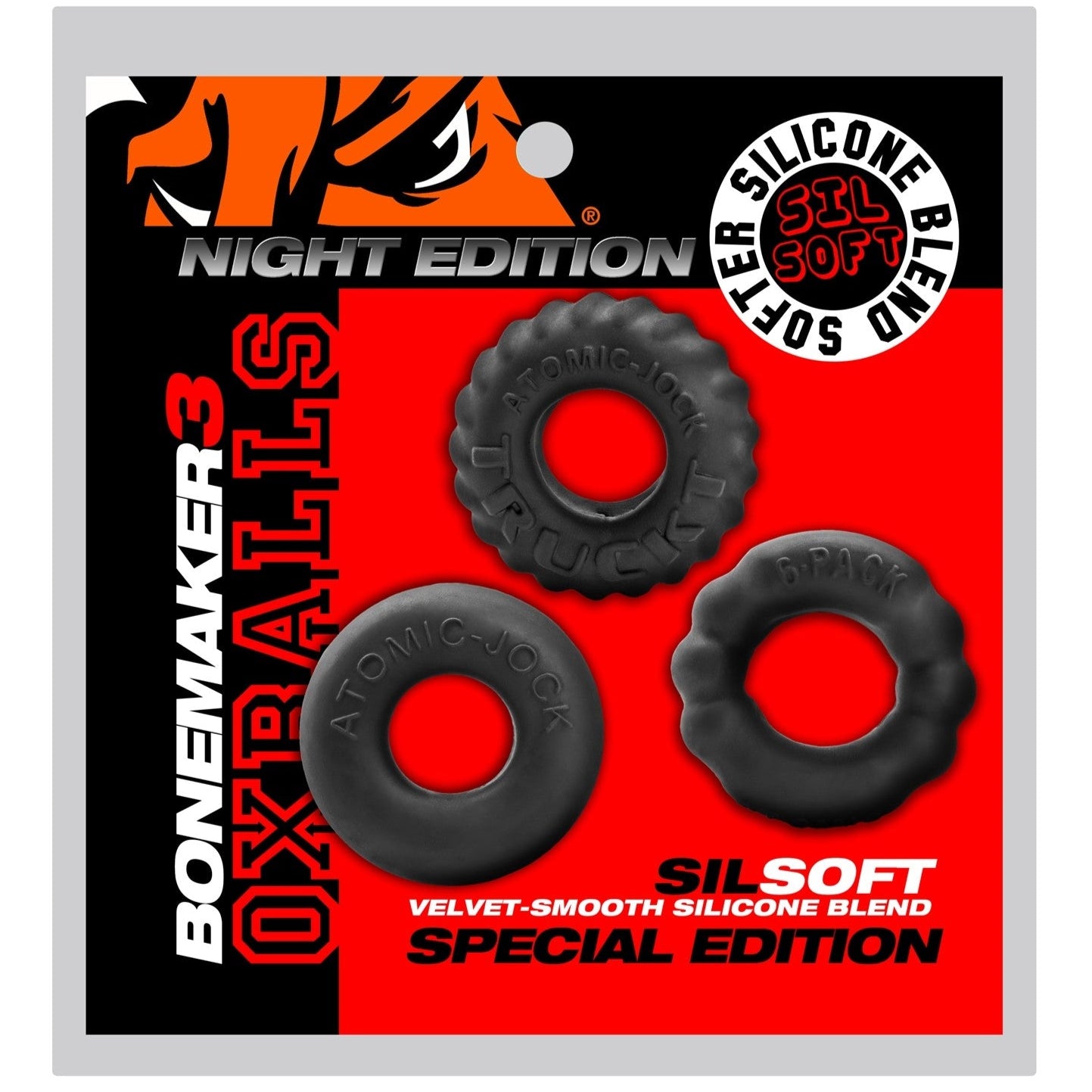 BONEMAKER SILSOFT 3-Pack Boner Rings - Special Edition