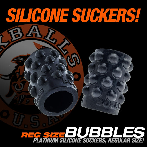 BUBBLES Liquid Platinum Silicone Nip-Suckers