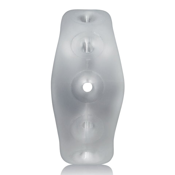 AIR PLUS+silicone™ Comfort Air-Lite Vented Bulge-Fit Cock Ring - Cool Ice