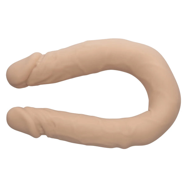 12" Bend and Hold Dual Dong - Ivory