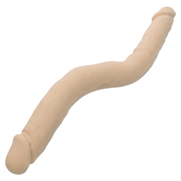12" Bend and Hold Dual Dong - Ivory