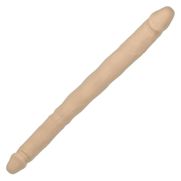 16" Bend and Hold Dual Dong - Ivory