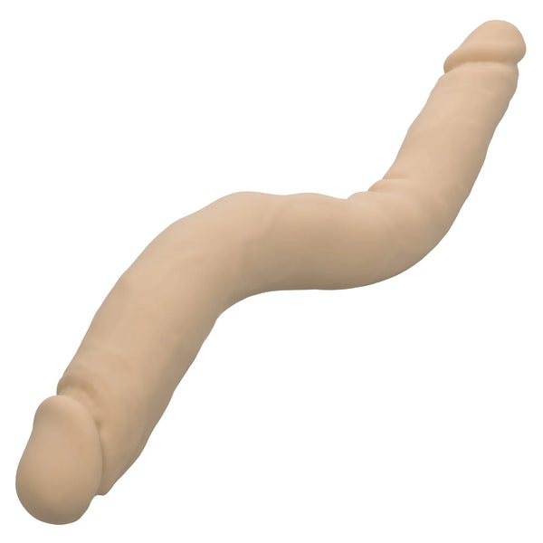 16" Bend and Hold Dual Dong - Ivory