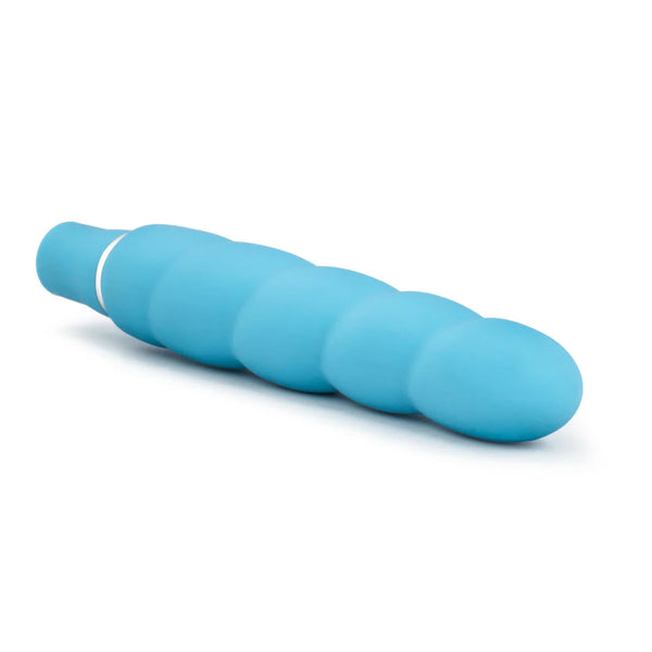 Luxe Anastasia Platinum-Cured Silicone Vibrator - Aqua
