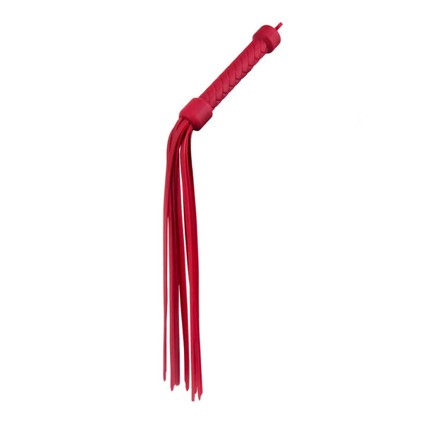 Temptasia Ardor Silicone Flogger - Red