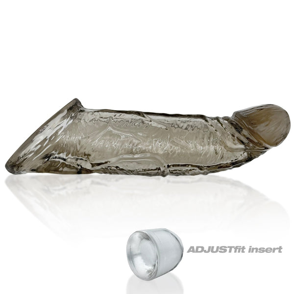 COACH flexTPR™ Veiny Thick Cocksheath Adjust-Fit - Storm