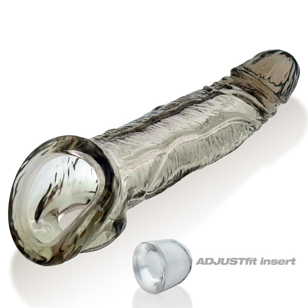 COACH flexTPR™ Veiny Thick Cocksheath Adjust-Fit - Storm