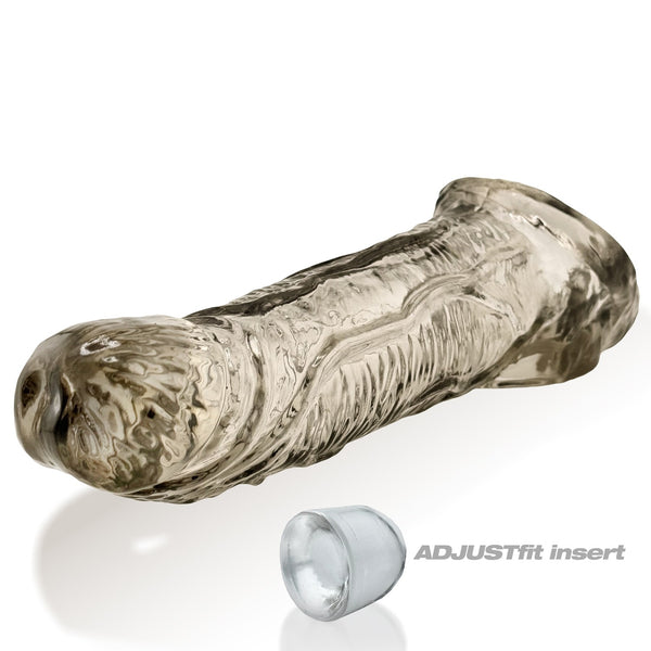 COACH flexTPR™ Veiny Thick Cocksheath Adjust-Fit - Storm