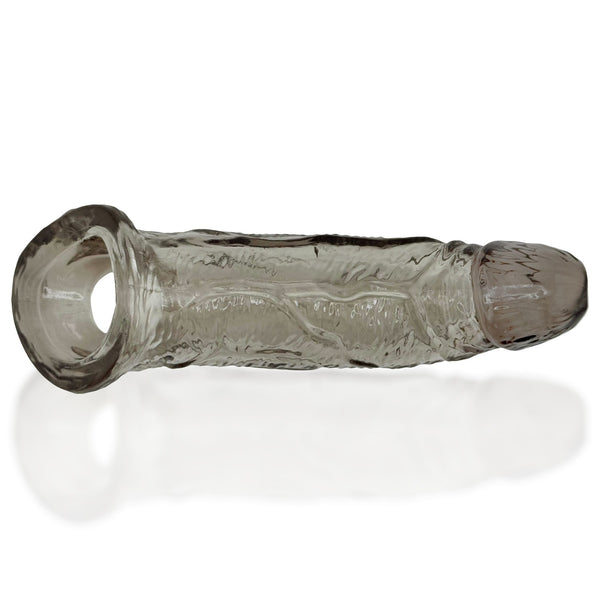 COACH flexTPR™ Veiny Thick Cocksheath Adjust-Fit - Storm