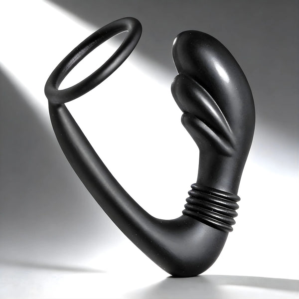 Cobra Silicone P-Spot Massager & Cock Ring