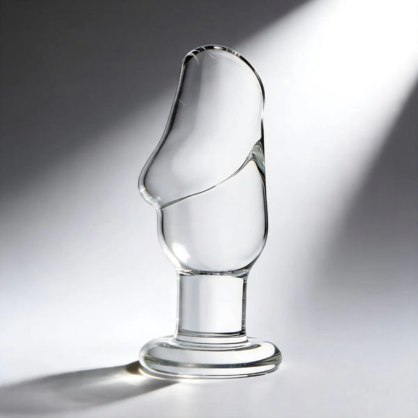 Asvini Glass Penis Anal Plug