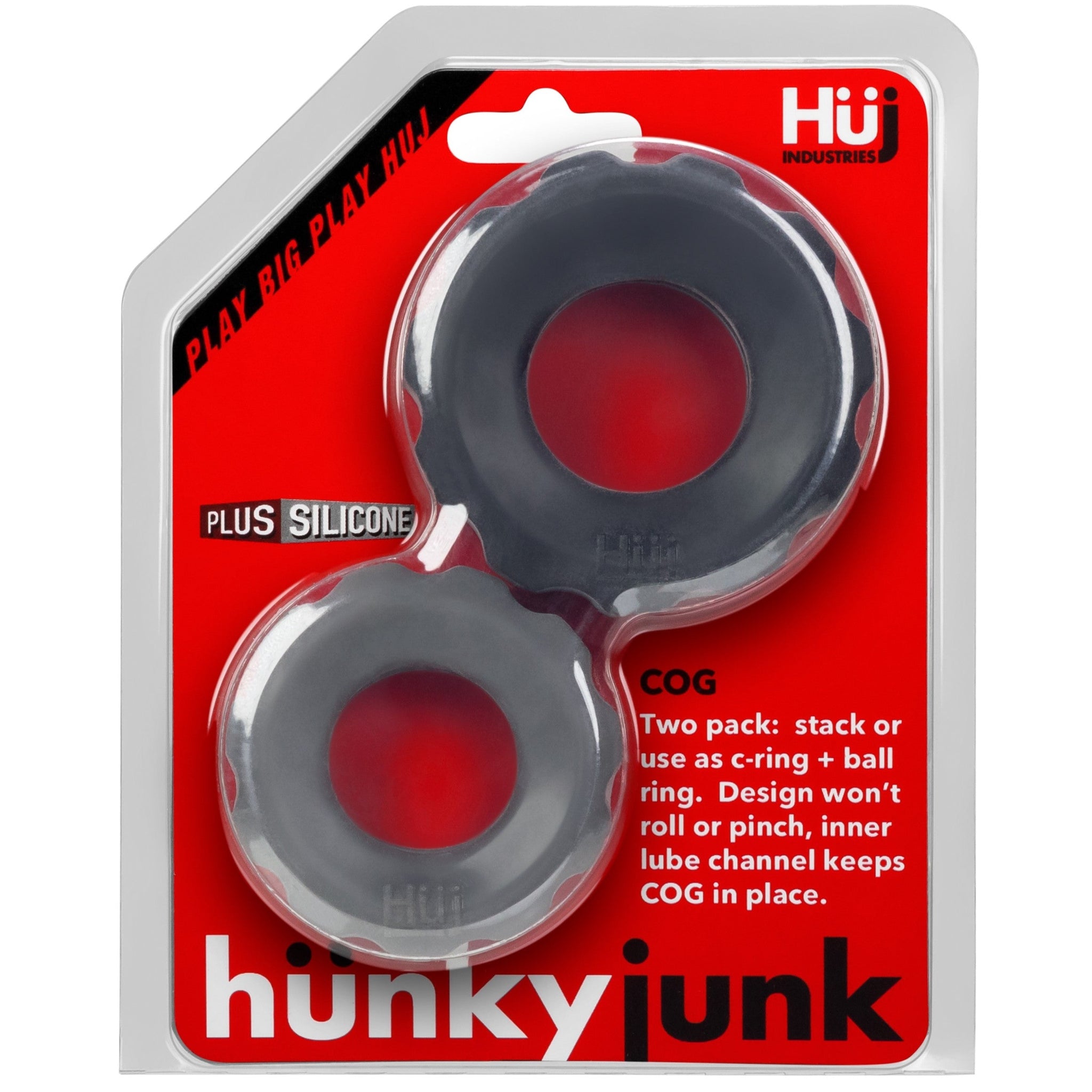 COG 2-Pack Cock & Ball Rings - Tar/Stone