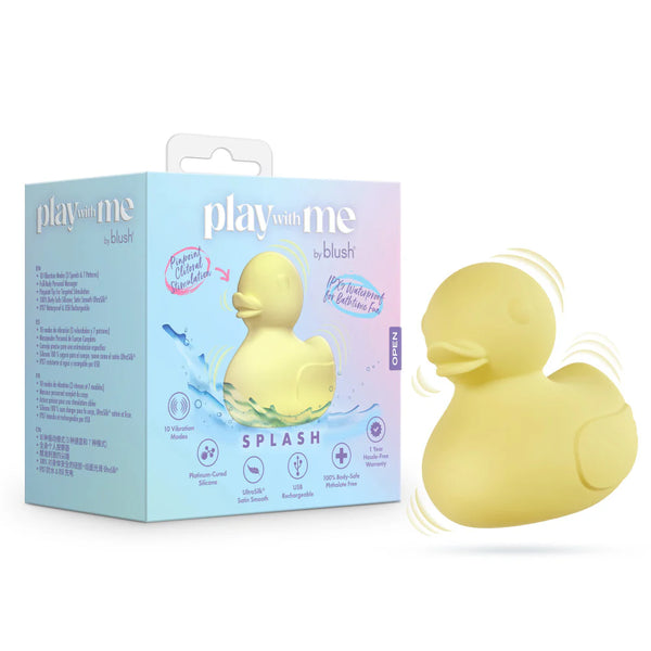 Play With Me Splash Rechargeable Waterproof Clitoral & Full Body Massager