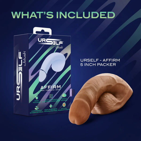URSELF Affirm 5" Silicone Packer - Brown