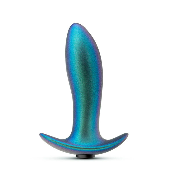 Anal Adventures Matrix The Voyager Platinum-Cured Rechargeable Vibrating Anal Plug With AnchorTech™ Base - Neptune Teal