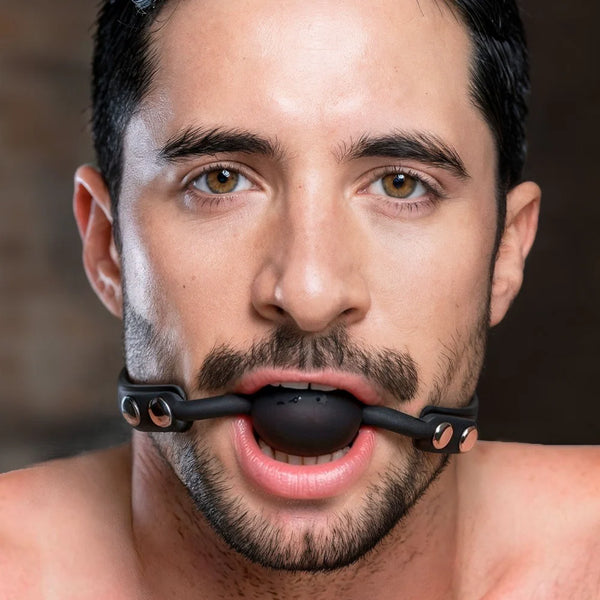 Premium Hush Locking Silicone Comfort Ball Gag