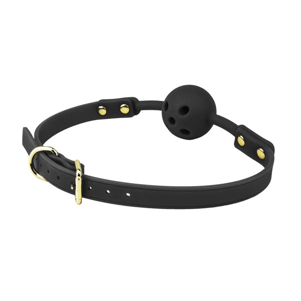 Temptasia Ardor Breathable Silicone Ball Gag - Black