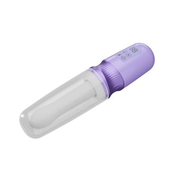 Temptasia Violet Vixen Thrusting Vibrating Dildo with Warming Technology