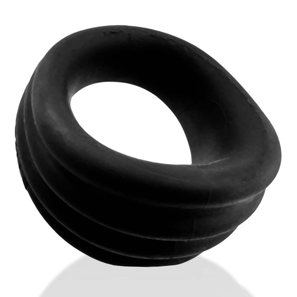 EXPANDER Lifter Scoop-Style Cock Ring - Black Fog